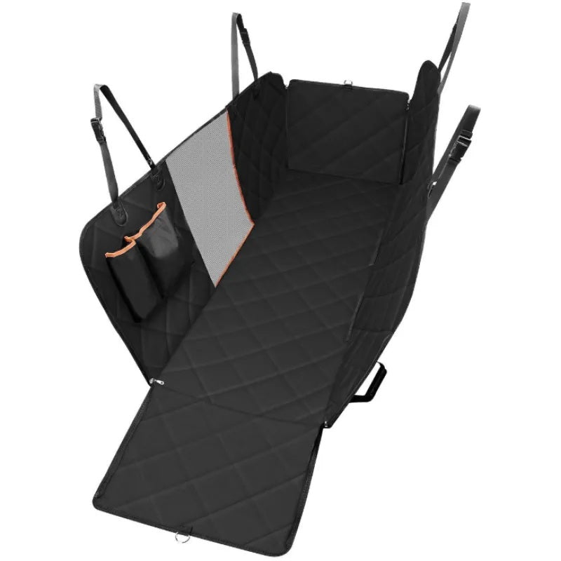 Black hammock-style cover with mesh window and pocket